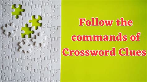 crossword clue follows|follow crossword clue answer.